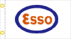 Esso Flag Banner �G�b�\ �t���b�O �o�i�[