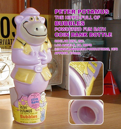POTAMUS BUBBLES BANK BOTTLE