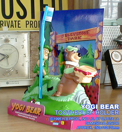 YOGI BEAR TOOTHBRUSH HOLDER