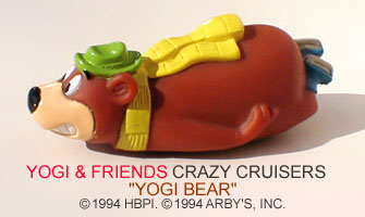 YOGI BEAR TOOTHBRUSH HOLDER