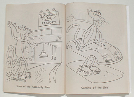Pink Panther Coloring Book