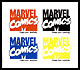 MARVEL COMICS STICKER �}�[�x�� �R�~�b�N�X �X�e�b�J�[